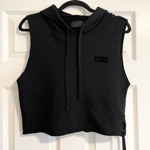 Kith Cropped Sleeveless Hoodie